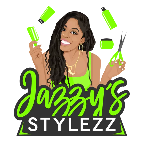 cartoon logo hairdresser