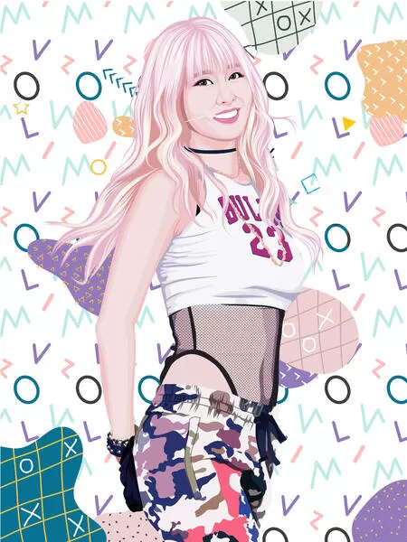 momo twice artwork cartoon jpop kpop